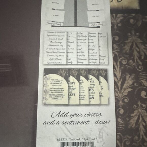 Special Moments Photo Album Holds 100 4x6 Photos By Quick Quotes New - Picture 6 of 6